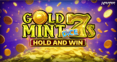 Kalamba Games - Gold Mint 7s Hold and Win Dice
