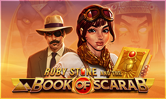 Online casinotoernooi GAMING1 - Ruby Stone and the Book of Scarab Dice Slot Tournament